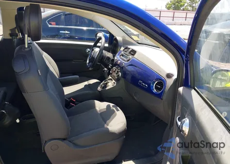 2012 Fiat 500 Pop from USA, damaged, VIN 3C3CFFAR6CT381828